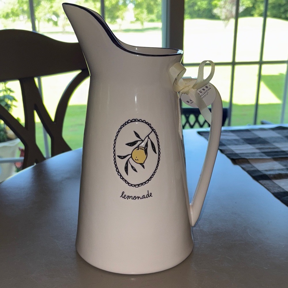 Rae Dunn Lemonade Pitcher